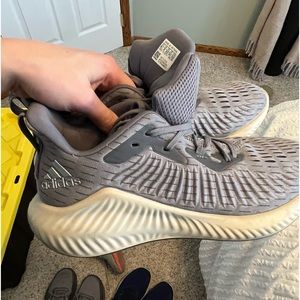 Grey Adidas Shoes